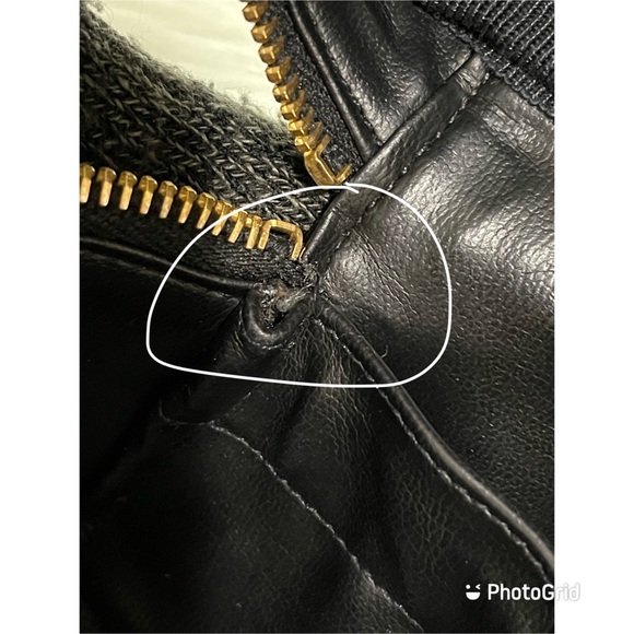 Lambskin Vanity Cosmetic Case Black #2 - Picture 14 of 15